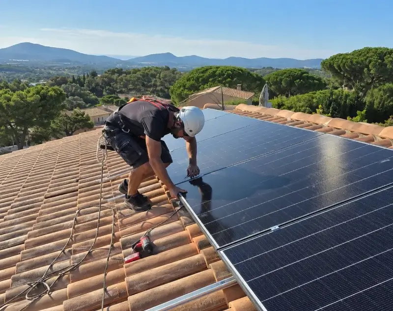 Installateur panneaux solaires Llauro — pose photovoltaïque sur toiture
