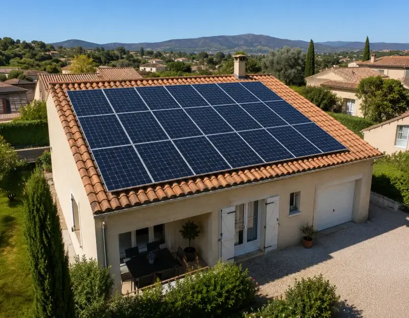 Prime à l'autoconsommation panneaux solaires Llauro — aide financière de l'État